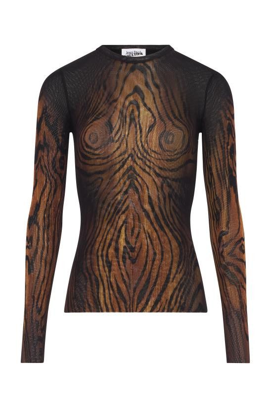 Jean Paul Gaultier JEAN PAUL GAULTIER Women Tops 25 03 W TO335 M002P 0060 Black Size M / US 6-8 / IT 42-44 - 1 Thumbnail
