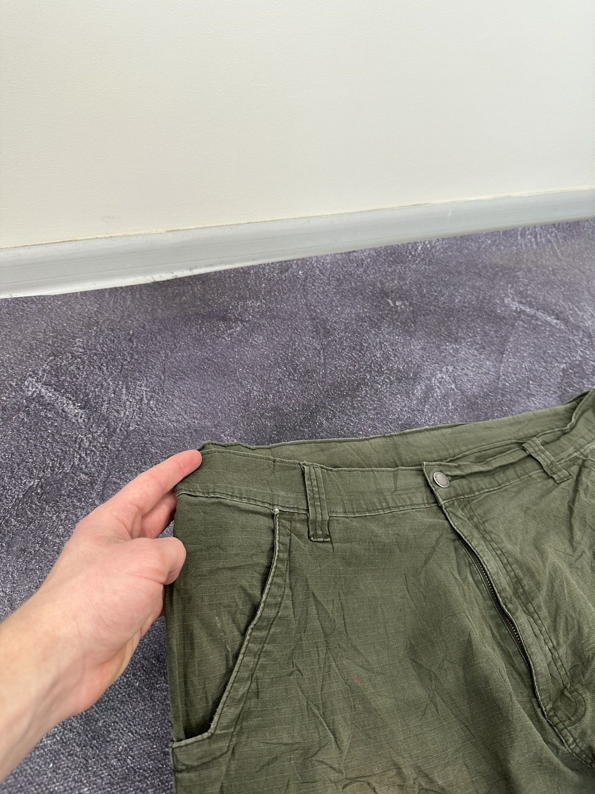 Dickies Vintage Dickies Cargo Carpenter Baggy Faded USA Work Pants Size US 38 / EU 54 - 15 Thumbnail