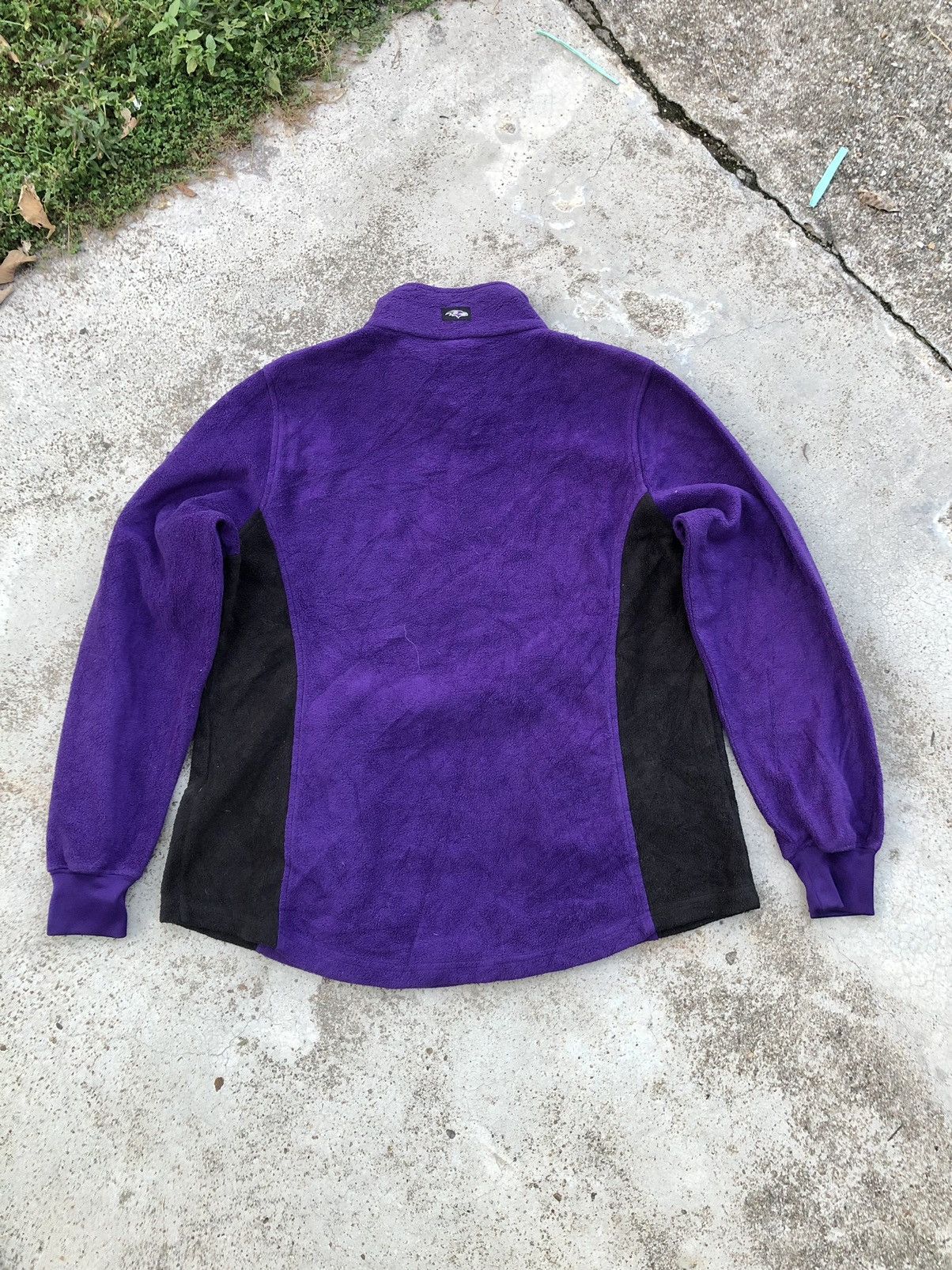 NFL × Sports Specialties BALTIMORE RAVENS HALF ZIP FLEECE JACKET Size XL / US 12-14 / IT 48-50 - 4 Thumbnail