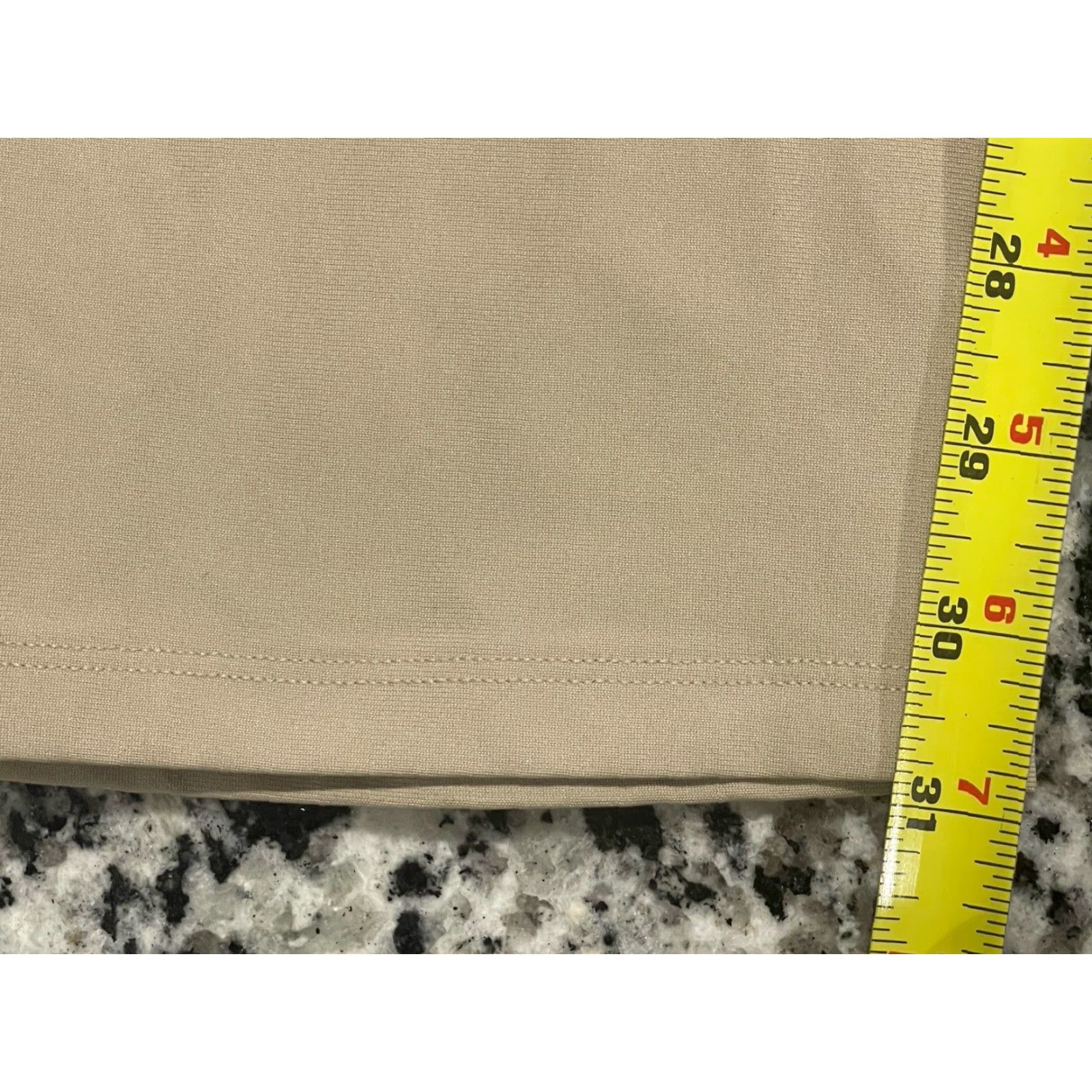 Lululemon Lululemon ABC Pants Classic Mens Size 34 Beige Khaki Warpstreme Stretch Pants Straight Front 31 Inseam Size US 34 / EU 50 - 8 Thumbnail