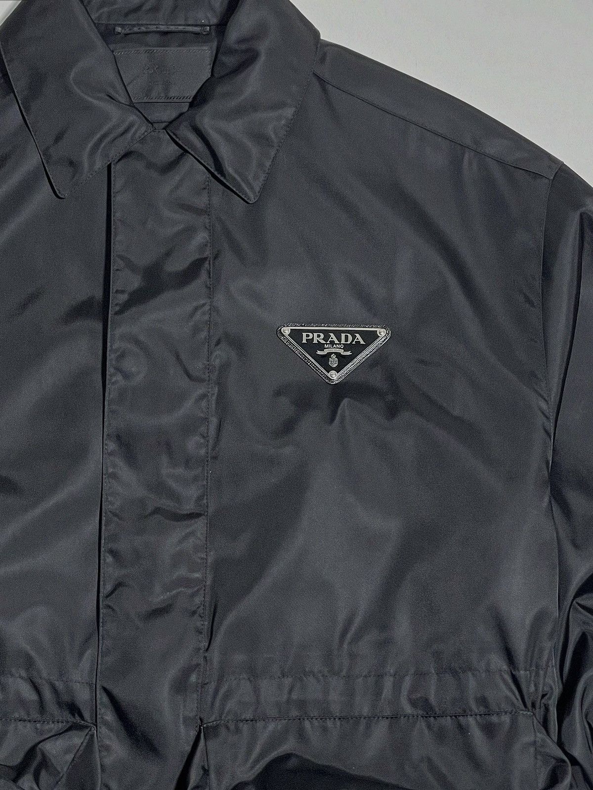 Prada SS20 Black Nylon Cargo Jacket Size US S / EU 44-46 / 1 - 3 Thumbnail