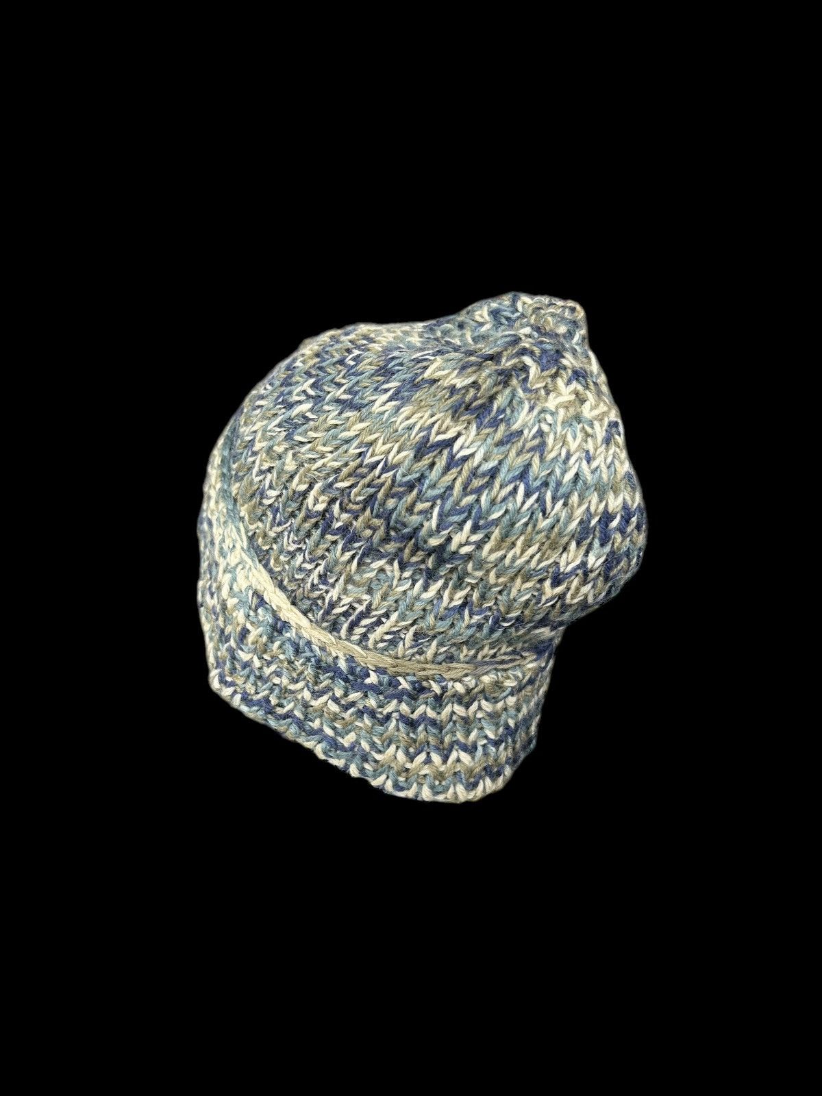 Japanese Brand × Kapital × Vintage Crochet Knitted Handmade Beanie Hats Rare☠️☠️ Size ONE SIZE - 3 Thumbnail