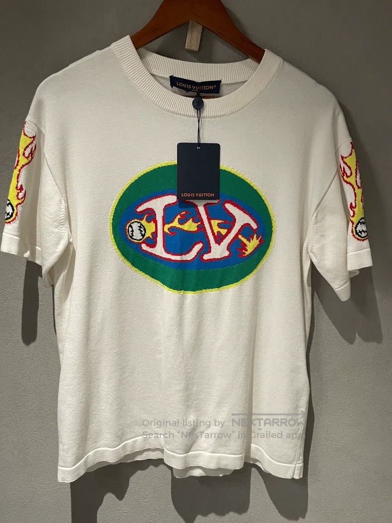 Louis Vuitton Louis Vuitton White short sleeve T-shirt Size US S / EU 44-46 / 1 - 1 Thumbnail