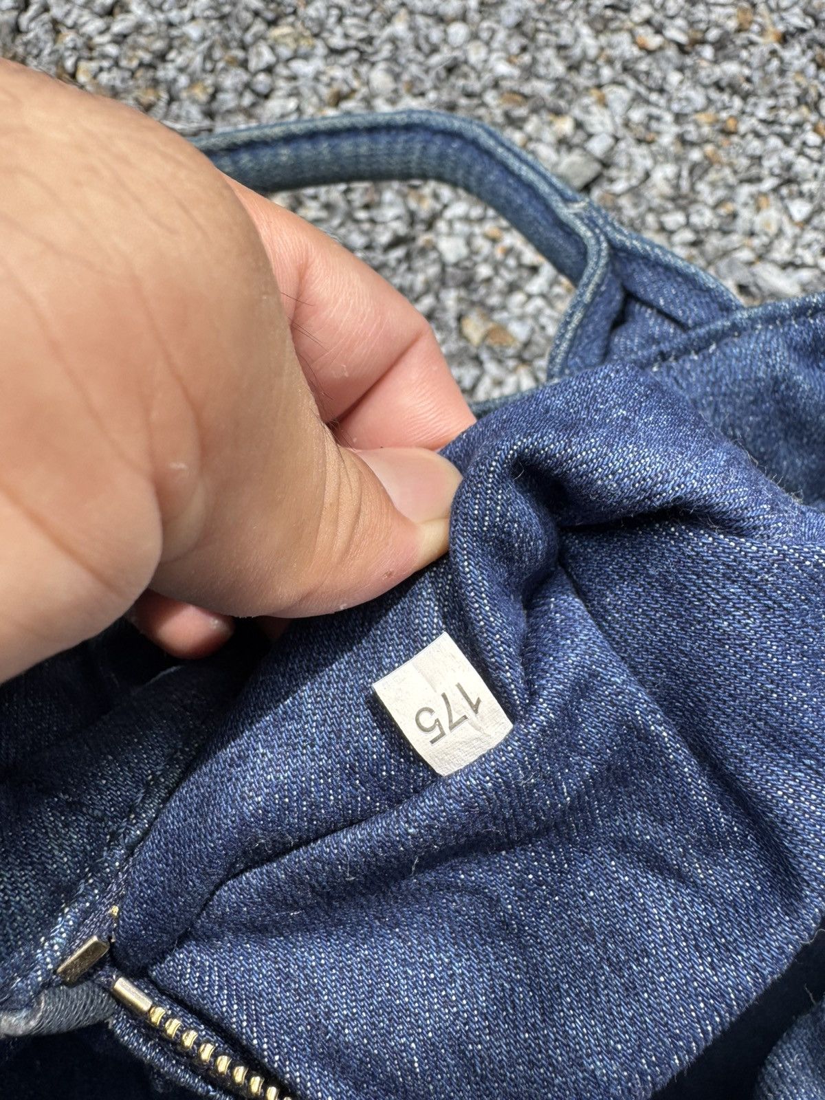 Prada PRADA CANAPA DENIM SMALL TOTE BAG Size ONE SIZE - 9 Thumbnail