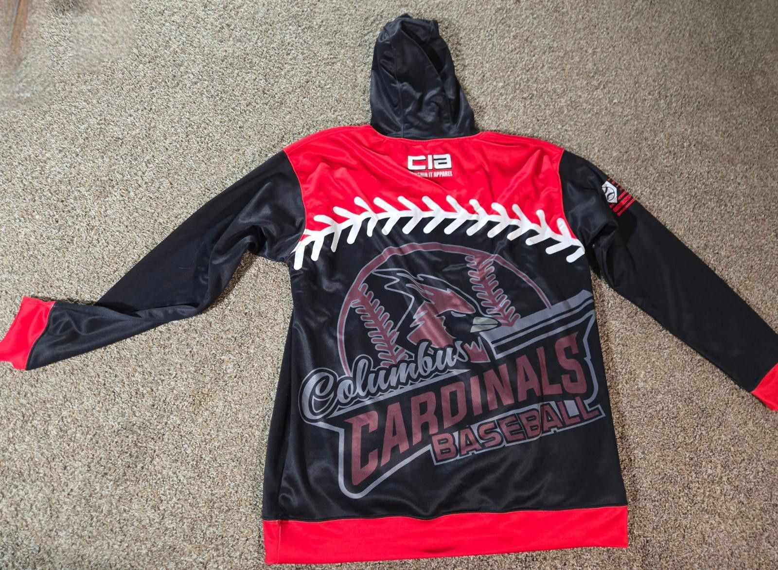 Ciaopanic Columbus Cardinals Baseball Hoodie XL Size US XL / EU 56 / 4 - 6 Thumbnail