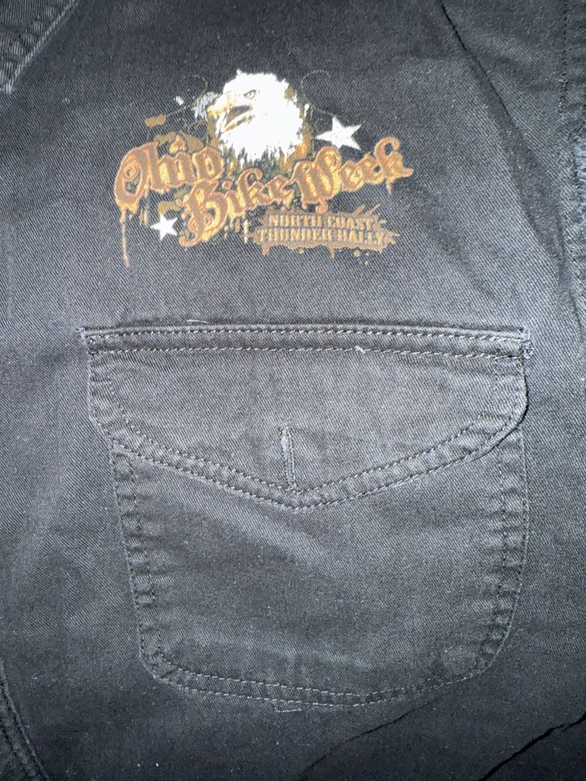 Vintage V-Twin Motorcycle Wear vintage “Ohio Bike Week 2010” shirt! Size US M / EU 48-50 / 2 - 2 Thumbnail