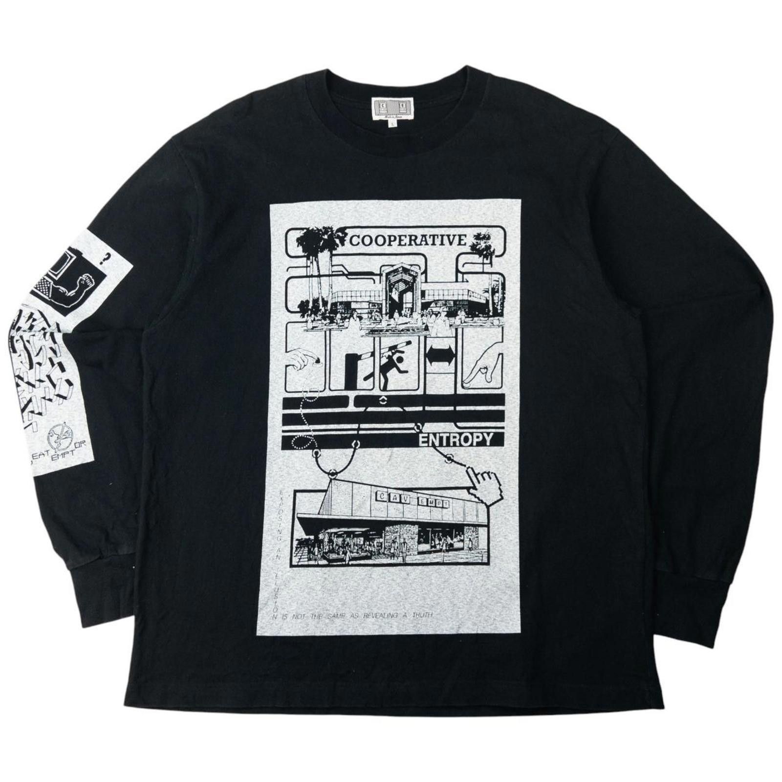 Vintage Cav Empt Graphic Long Sleeve T Shirt Size L