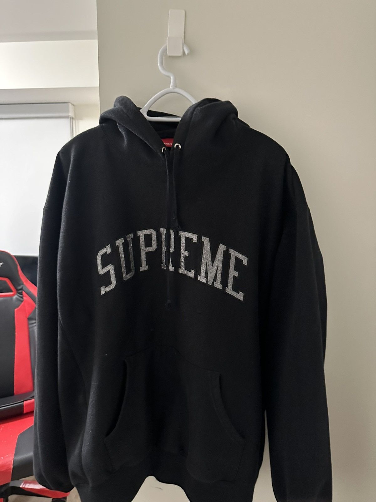 Supreme Supreme glitter arc hoodie Size US XXL / EU 58 / 5 - 2 Thumbnail