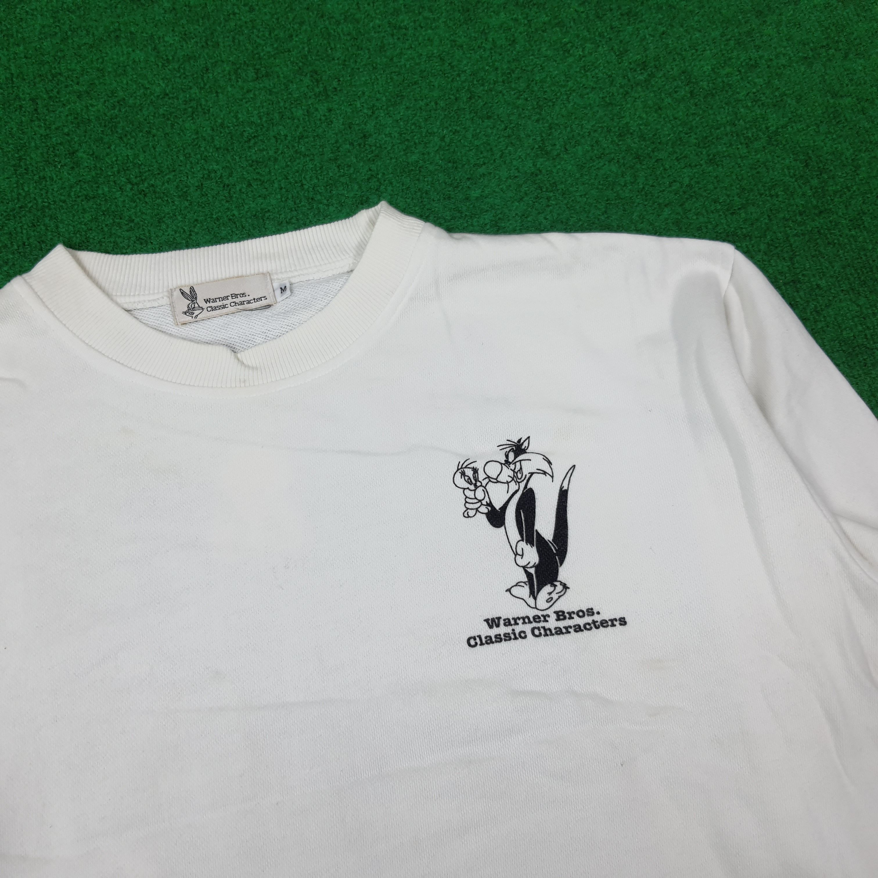 Warner Bros Vintage Warner Bros Looney Tunes Sweatshirt C268N1 Size US L / EU 52-54 / 3 - 4 Thumbnail