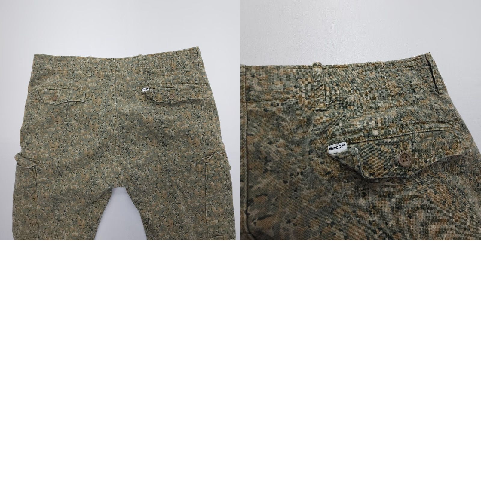 Levi's Levi's Slim Straight Cargo Pants Desert Camo Mens 36 x 32 (Actual 29" Ins) Twill Size US 36 / EU 52 - 9 Thumbnail