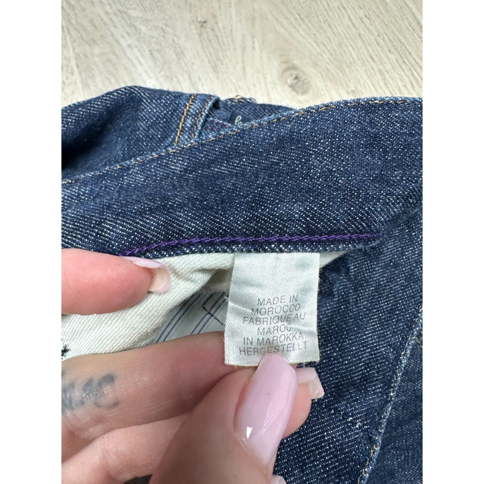 Paul Smith Paul Smith Jeans Denim Pants Mens Size 32 Blue Cotton Regular Straight 32in Inseam 32in Vintage: No Size US 32 / EU 48 - 4 Thumbnail