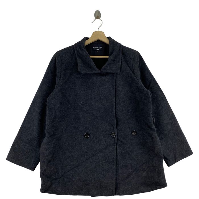 Japanese Brand NOIVAN-STEIN GINZA Japanese Brand Grey Wool Coat