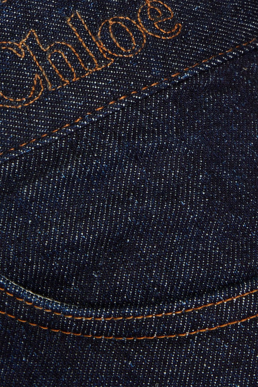 Chloe o1y0825 Denim Pant in Blue Size 26" / US 2 / IT 38 - 4 Thumbnail