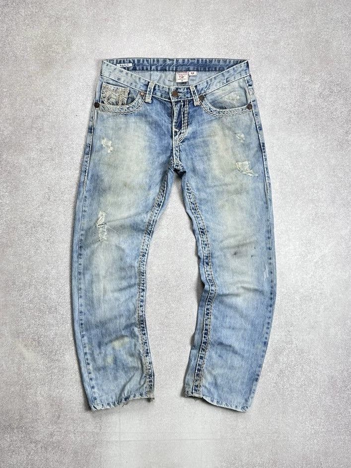 True Religion Vintage True Religion Billy Baggy Y2K Jeans 34 Size US 34 / EU 50 - 2 Thumbnail