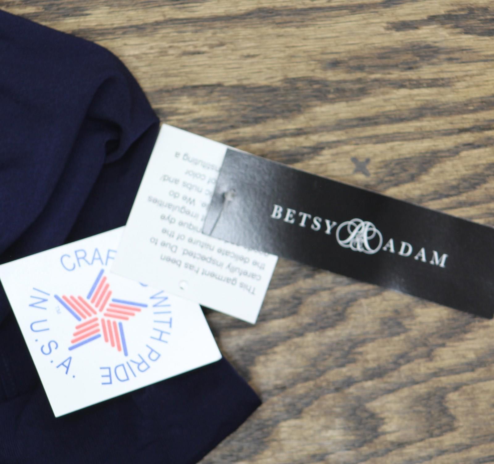 Other Betsy & Adam Sleeve Jersey Knit V-neck Dress Navy Blue 6 Size M / US 6-8 / IT 42-44 - 3 Thumbnail