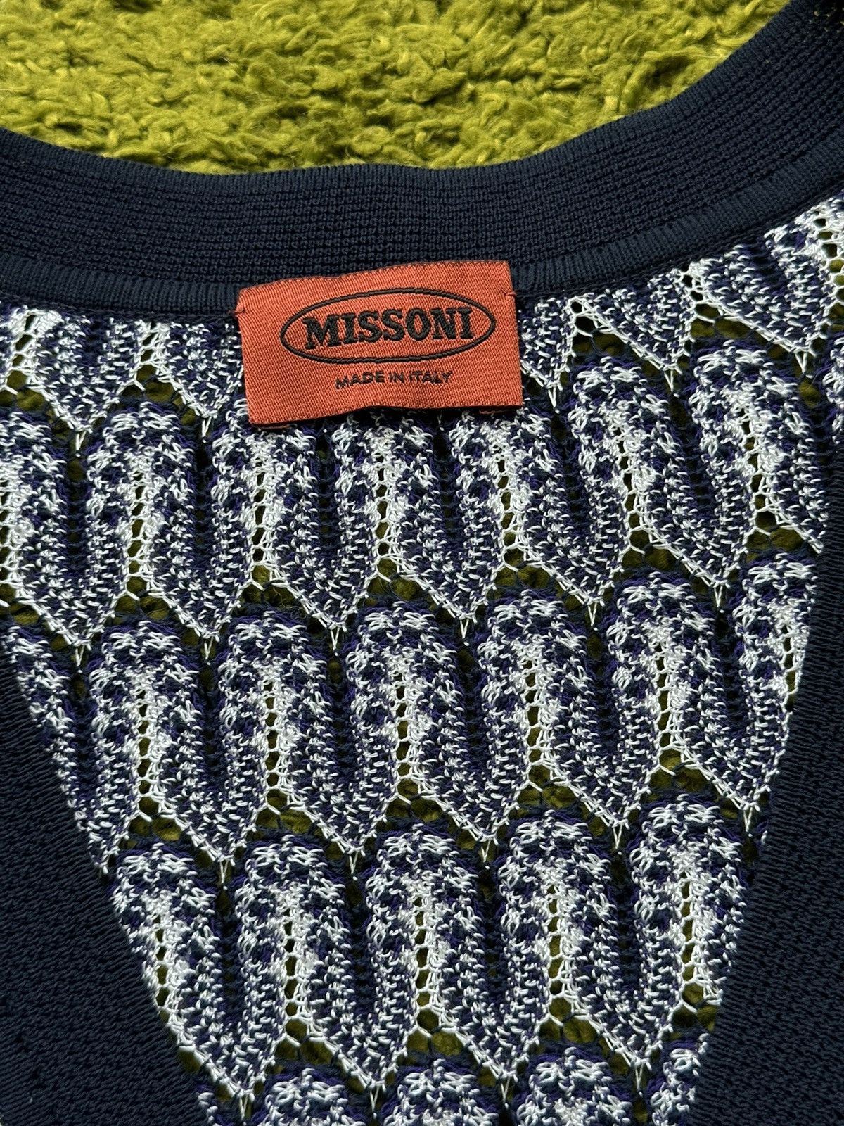 Designer × Missoni × Vintage Missoni 2000s vintage coloured cardigan sweater Size S / US 4 / IT 40 - 5 Thumbnail