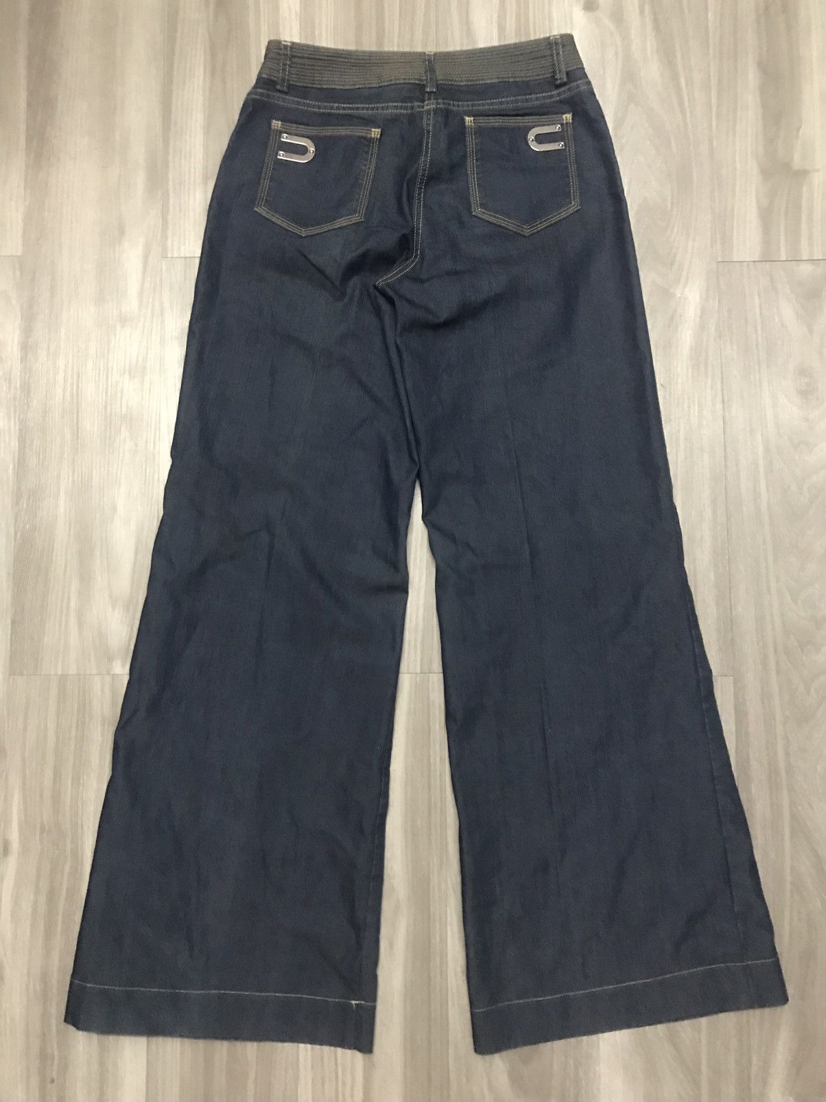 Roberto Cavalli CLASS ROBERTO CAVALLI - Flare High Rise Jeans Size 27" / US 4 / IT 40 - 10 Thumbnail