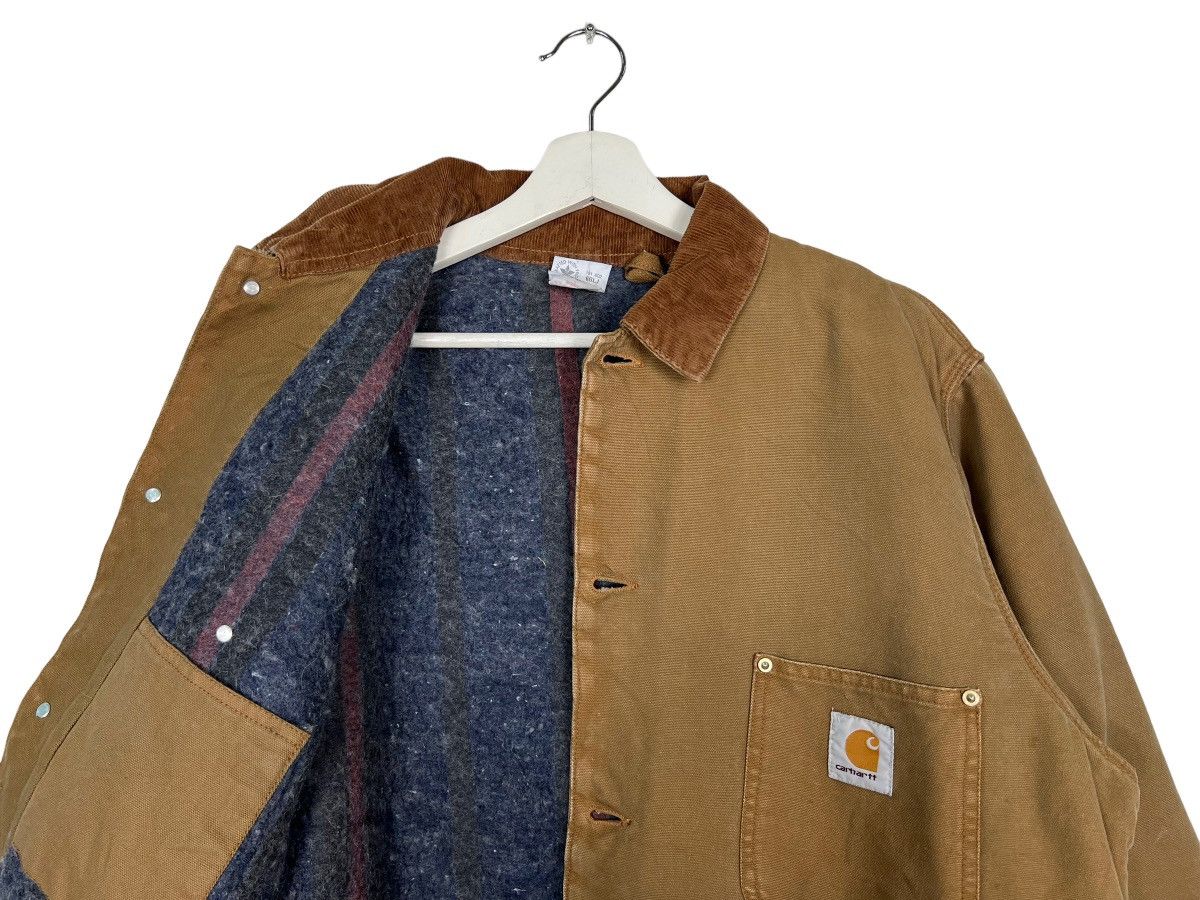 Carhartt 🔥 VINTAGE CARHARTT BLANKET CHORE JACKET MADE IN USA Size US L / EU 52-54 / 3 - 10 Thumbnail