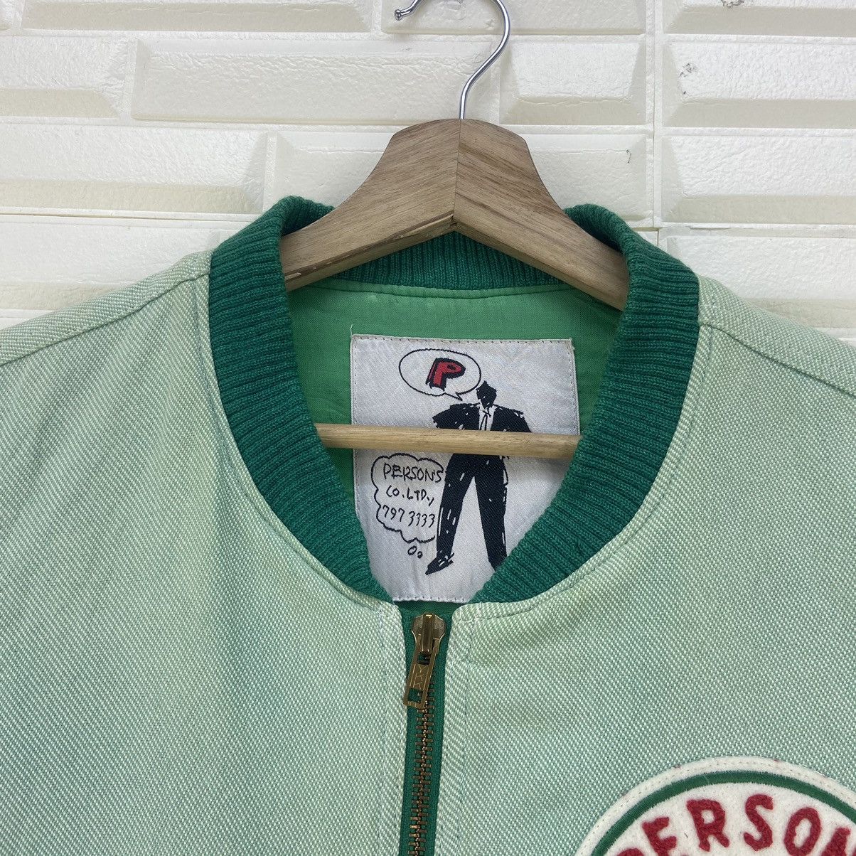 PERSON'S × Vintage Vintage Person’s Indian Junior College Loose Oversize Jacket Size US L / EU 52-54 / 3 - 9 Thumbnail