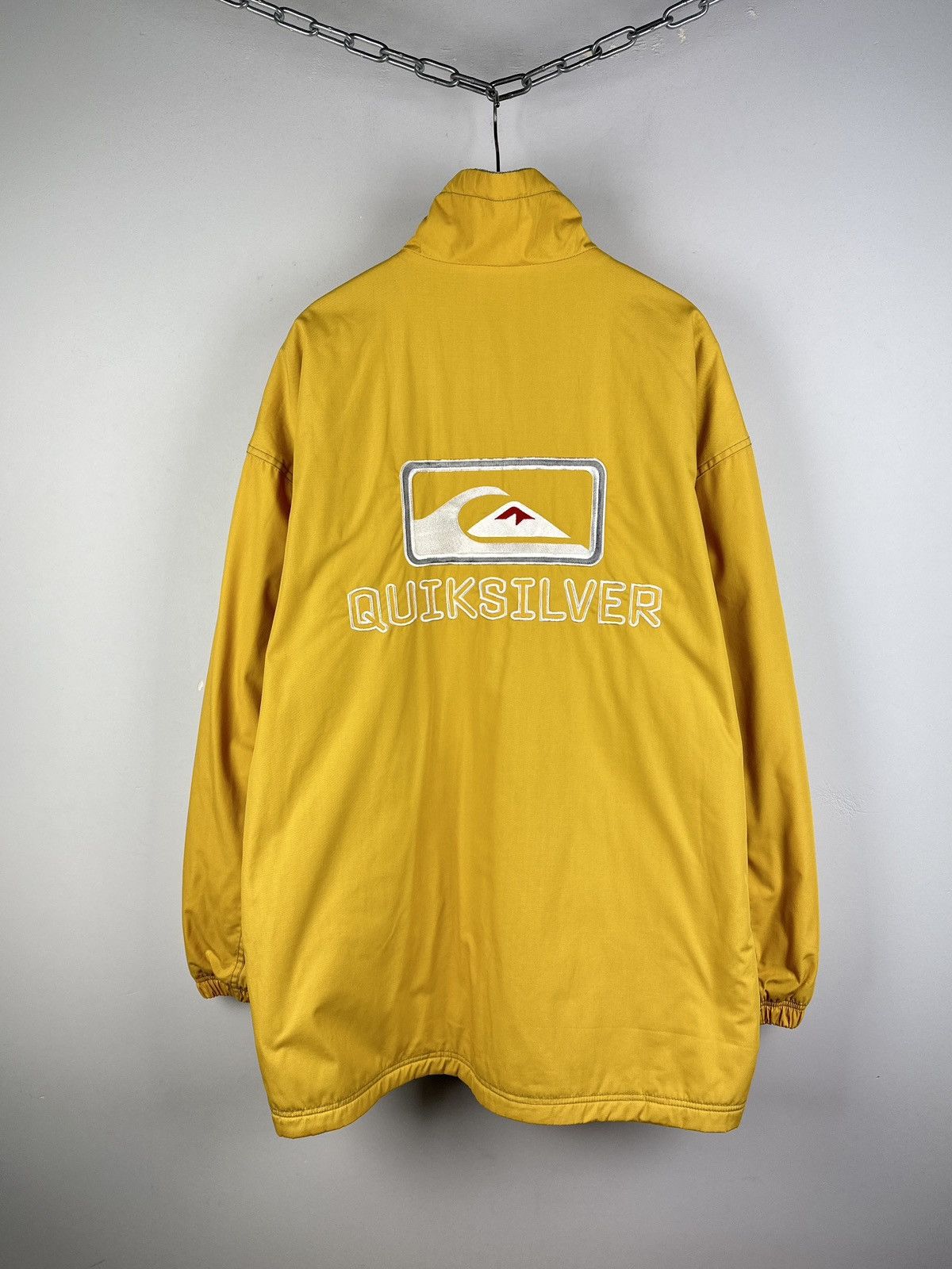 Quiksilver × Vintage Vintage Y2K Quiksilver Big Embroidery Logo Surf Style Jacket Size US L / EU 52-54 / 3 - 1 Thumbnail
