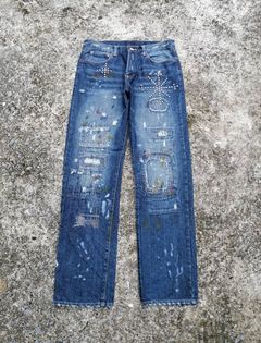 Pure Blue Japan BRK-019-ID Jeans - 13.5oz Broken Twill Denim