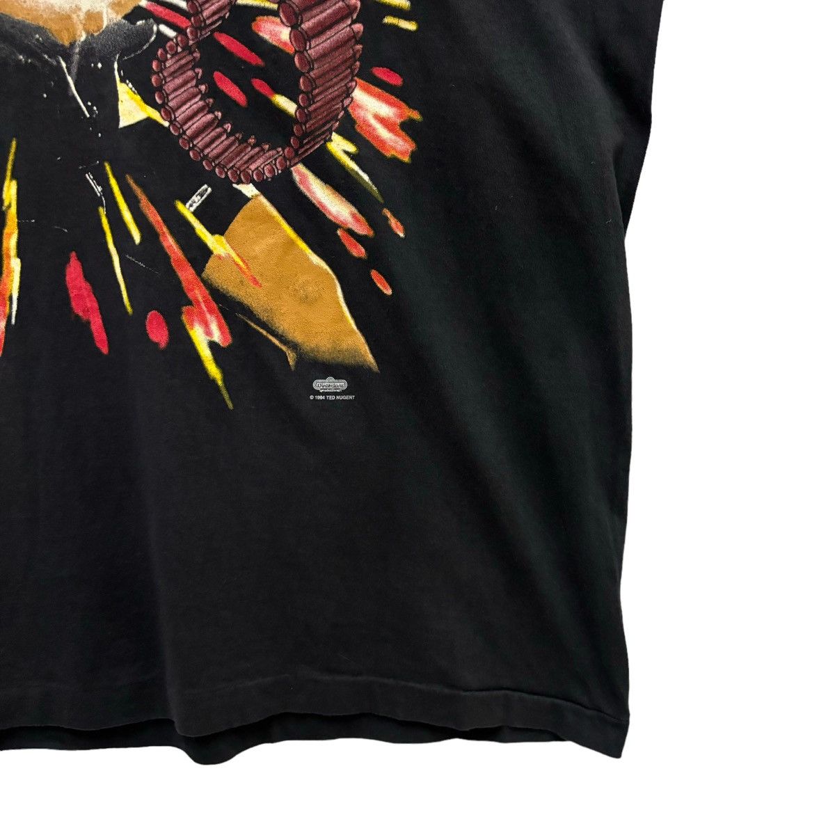 Band Tees Vintage Ted Nugent Spirit Of The Wild Tour 1995 Tshirt Size US XL / EU 56 / 4 - 4 Thumbnail