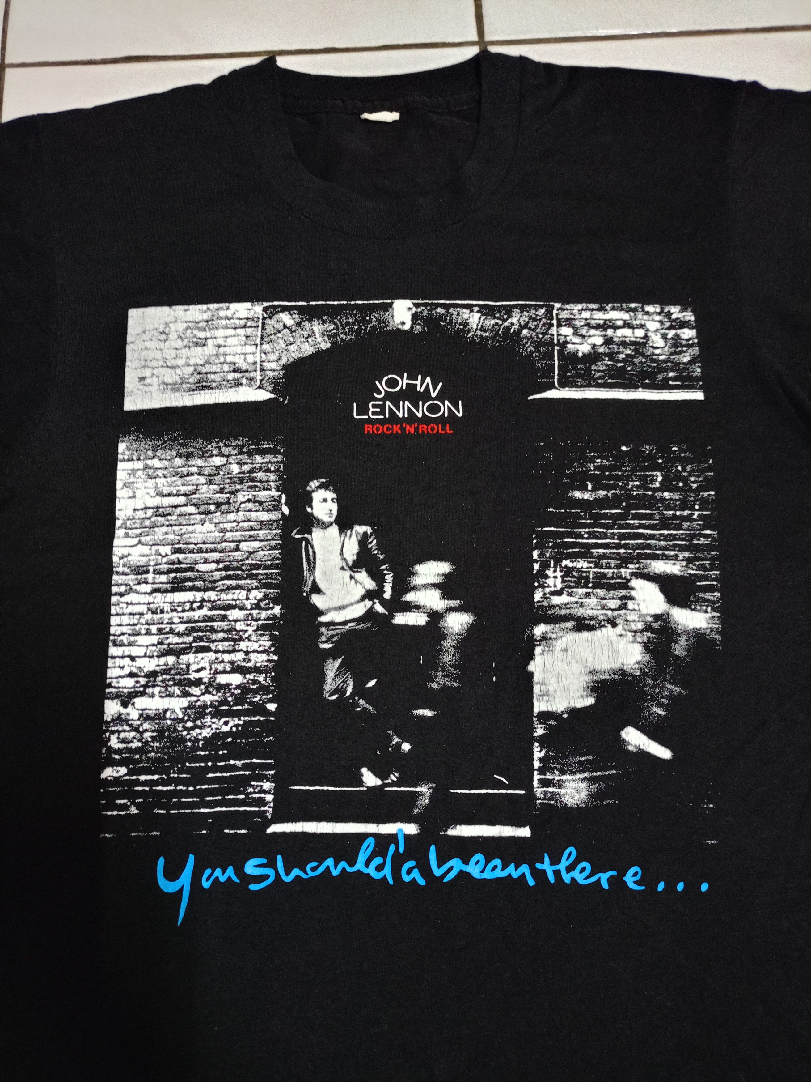 Vintage Vintage john Lennon T shirt/band shirt/Beatles Size US M / EU 48-50 / 2 - 2 Thumbnail