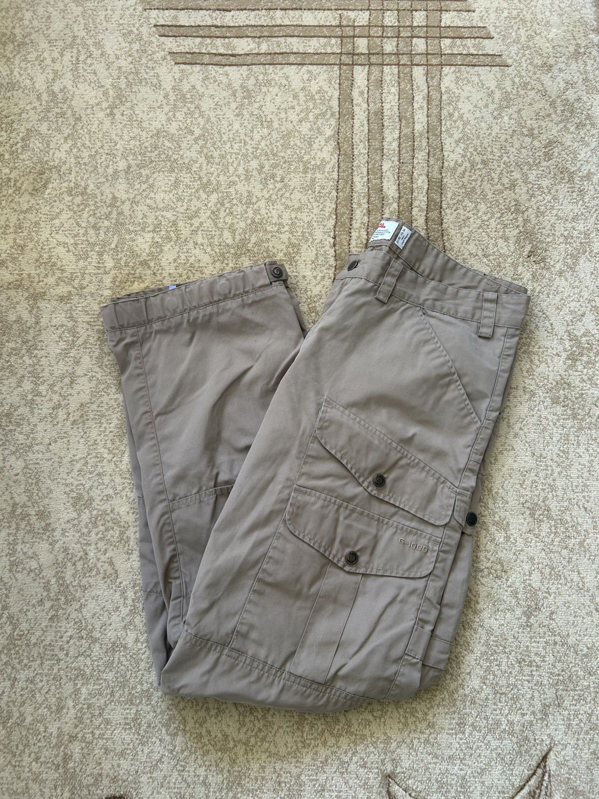 Fjallraven Fjallraven Tan Vidda Pro Trousers Size US 36 / EU 52 - 1 Thumbnail