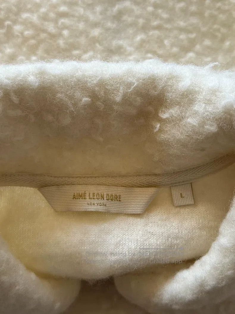 Aime Leon Dore Aime Leon Dore Wool Half-Zip Knit Sweater Size US L / EU 52-54 / 3 - 5 Thumbnail