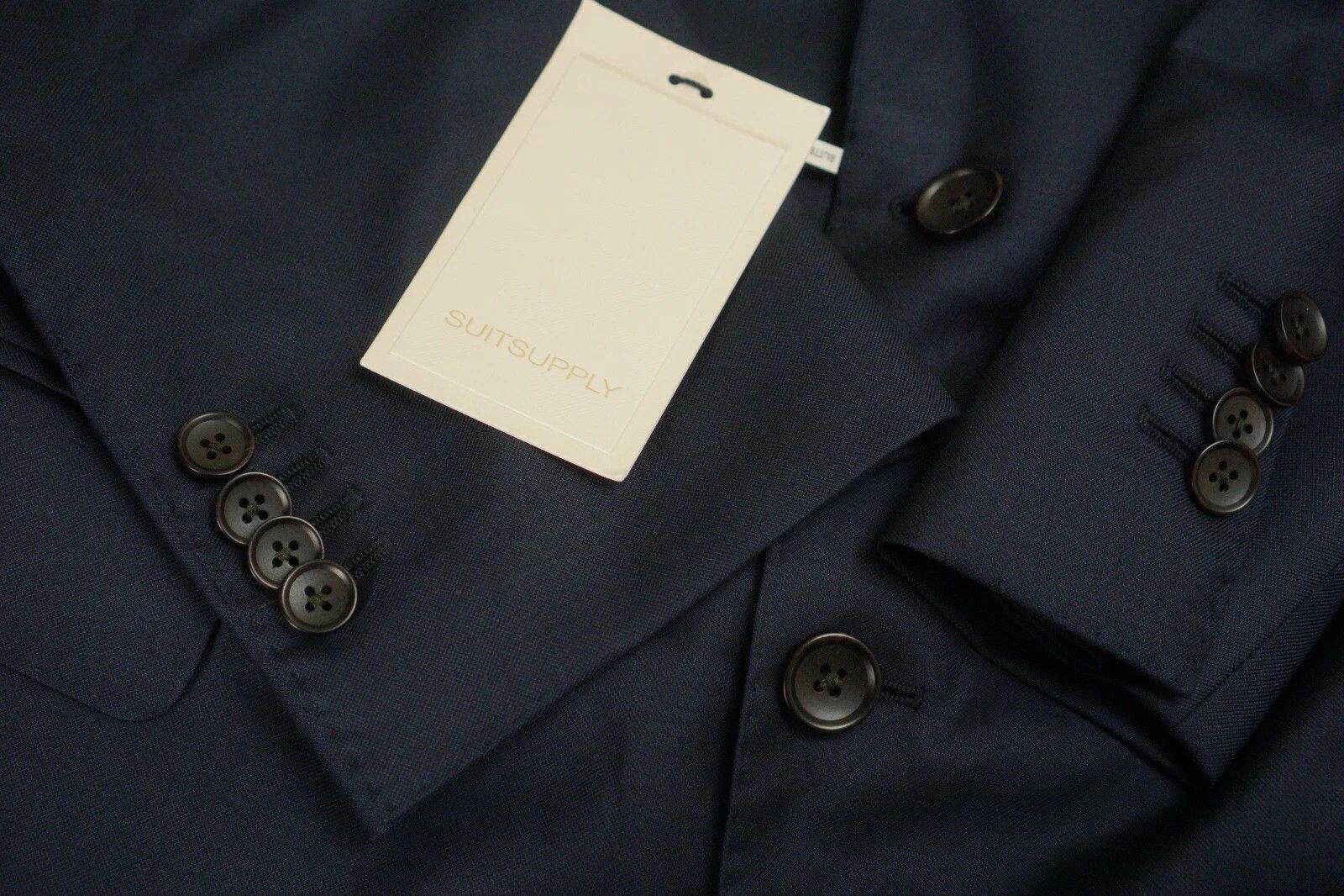 Suitsupply Men Suitsupply Suit Lazio Single Breasted Blue S110 US46L Size 46L - 5 Thumbnail