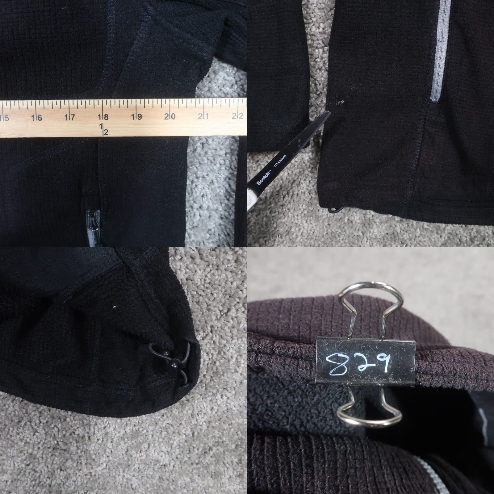 Orvis Orvis Trout Bum Sweater Mens M Black Full Zip High Neck Pocket Moisture Wicking Fleece Activewear Fish Size US M / EU 48-50 / 2 - 8 Thumbnail