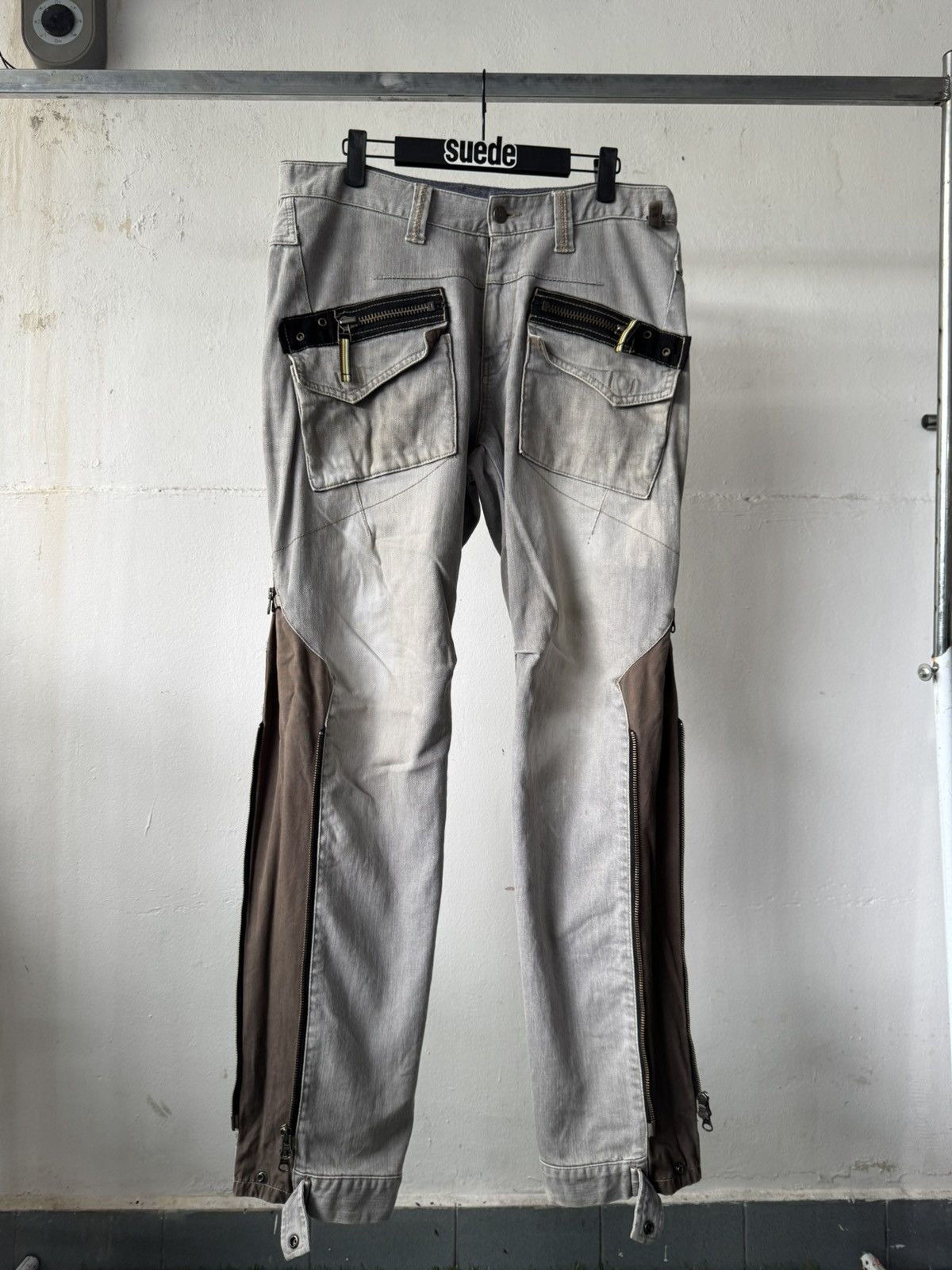 If Six Was Nine ppfm zipper bondage punk vkei lgb style pants Size US 34 / EU 50 - 10 Thumbnail