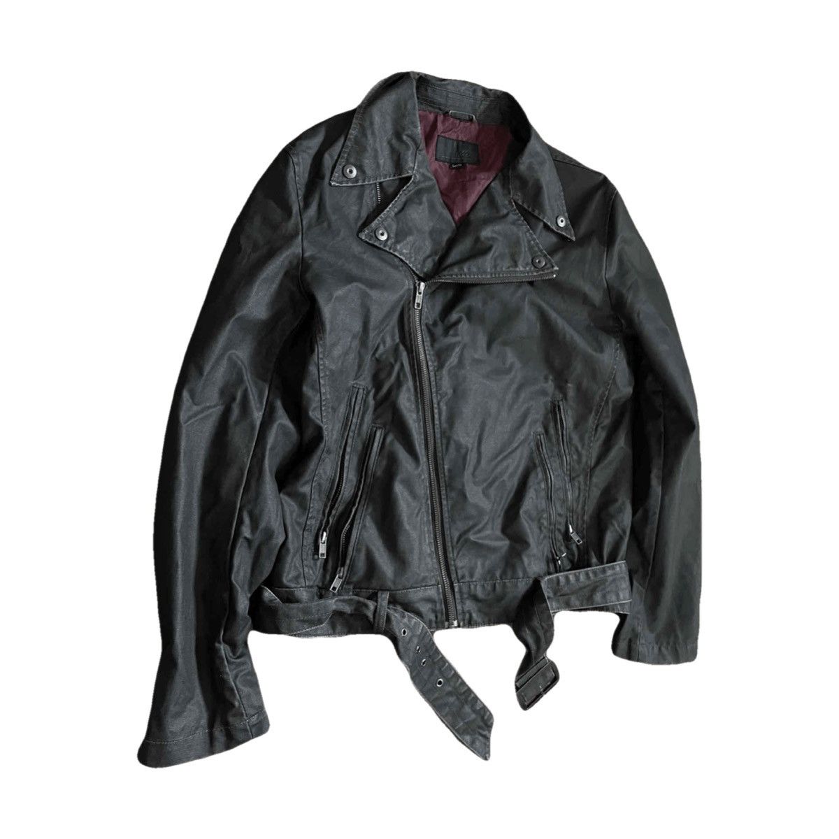If Six Was Nine 2000s Japanese archive coated biker jacket vkei style Size US S / EU 44-46 / 1 - 4 Thumbnail