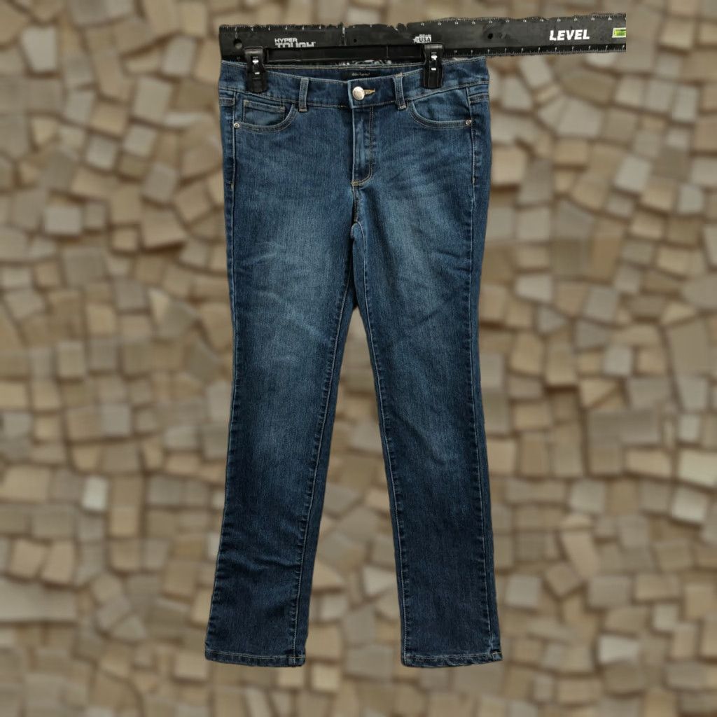 Vintage Daisy Fuentes Jeans Skinny Womens Regular Medium Wash Blue Size 6-30 Inseam 31 5-Pocket Denim Cotton Shirt Size 28" / US 6 / IT 42 - 1 Thumbnail