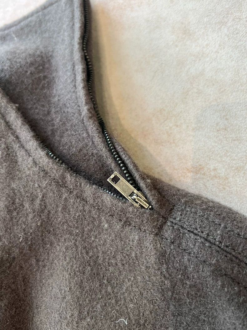 Haider Ackermann Haider Ackermann Brown woolen hooded jacket Size 4XL / US 24-26 - 5 Thumbnail