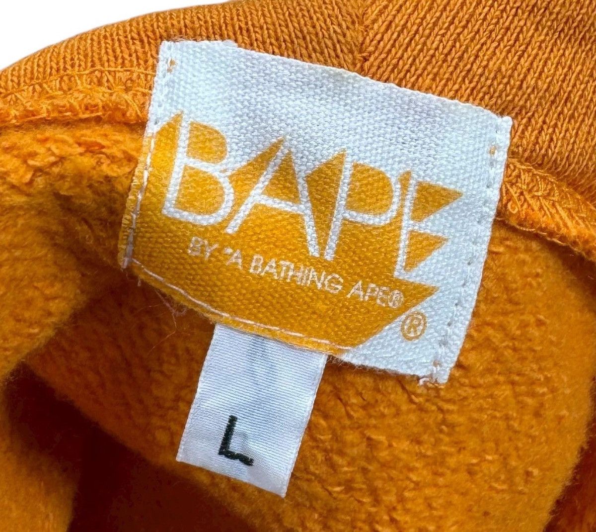 Bape BAPE Shark Full Zip Hoodie Orange Size US L / EU 52-54 / 3 - 8 Thumbnail