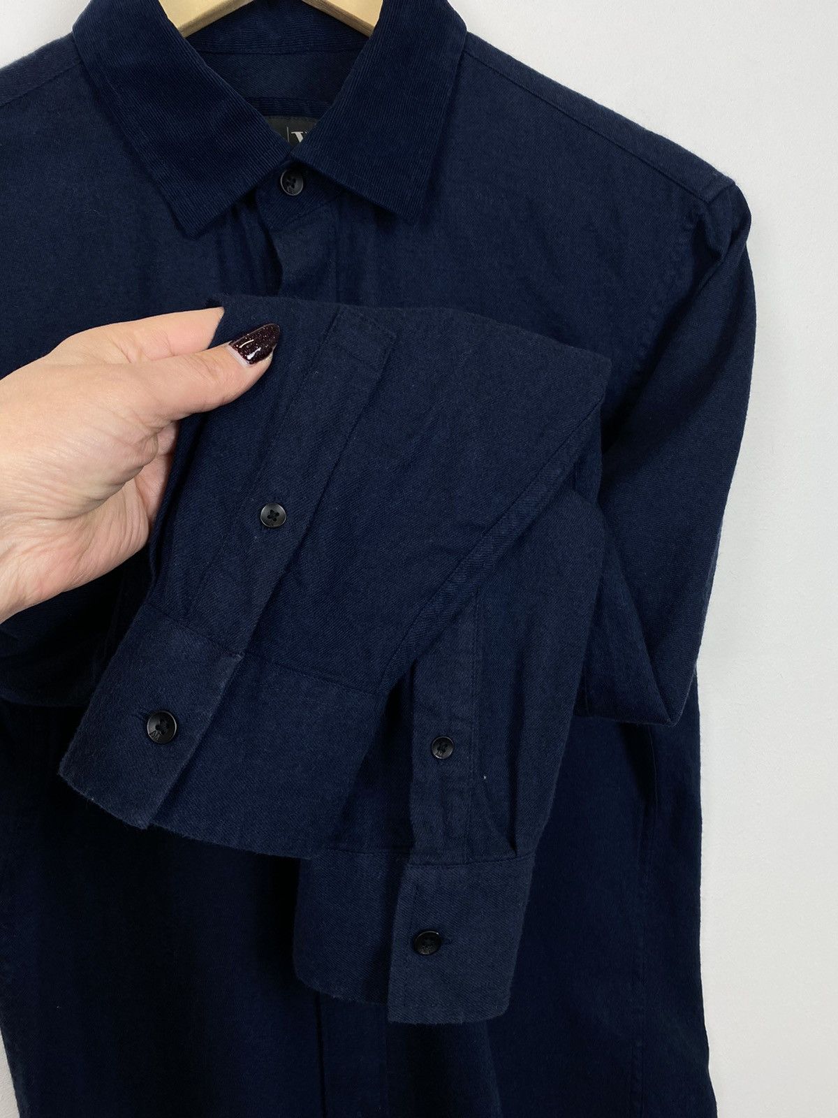 Armani Armani Exchange Fitted Casual Shirt Buttons-Up Luxury Brand Size US M / EU 48-50 / 2 - 4 Thumbnail