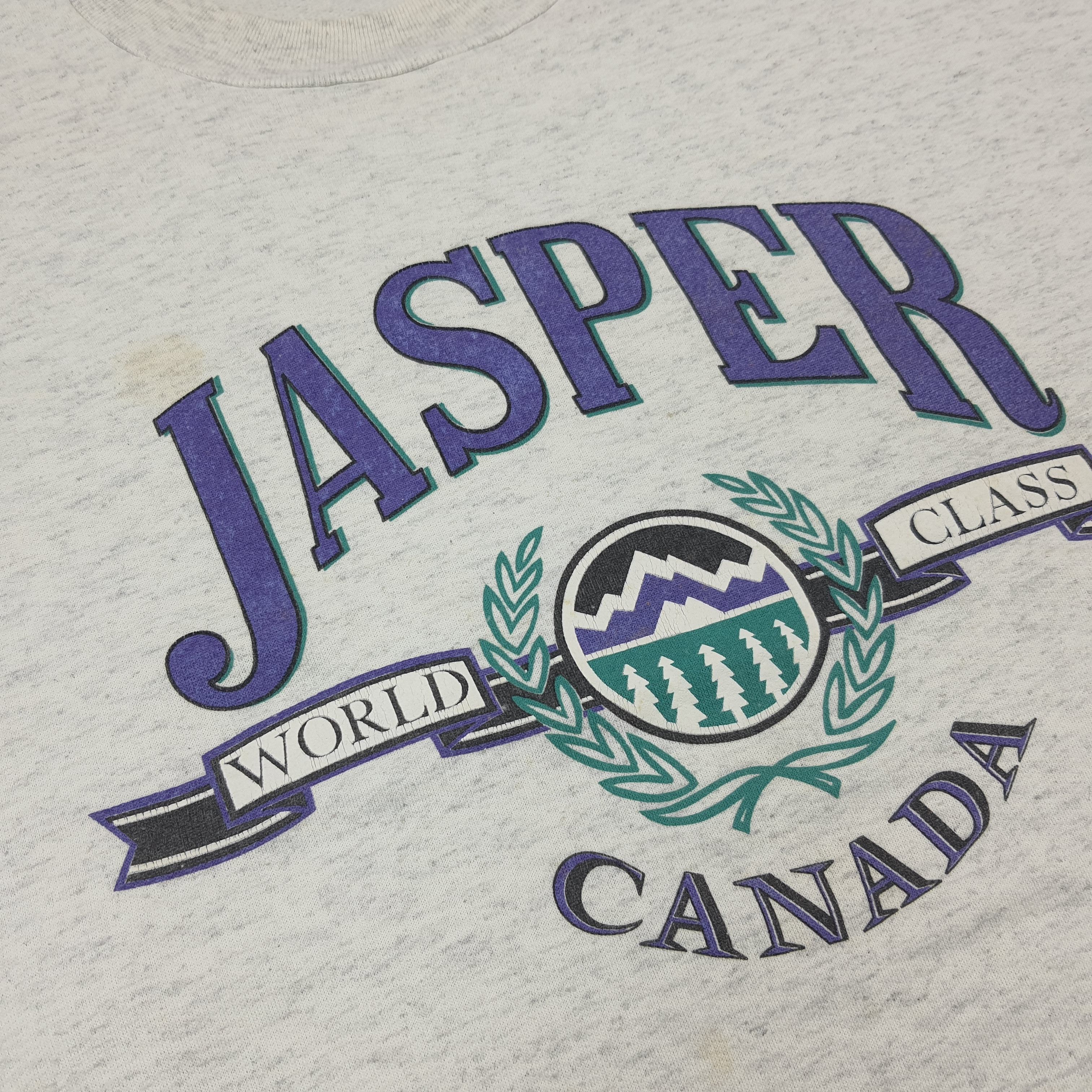Vintage Jasper Canada Graphic Crewneck Retro Graphic Pullover C290N2 Size US XL / EU 56 / 4 - 3 Thumbnail