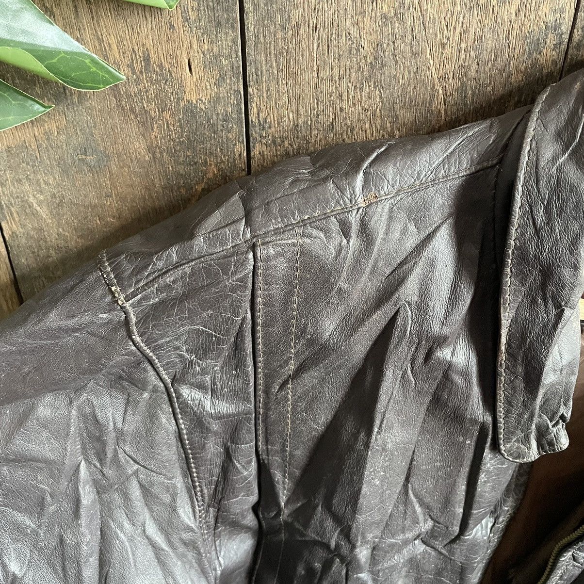 Vintage Vintage Leather Jacket Size US S / EU 44-46 / 1 - 10 Thumbnail