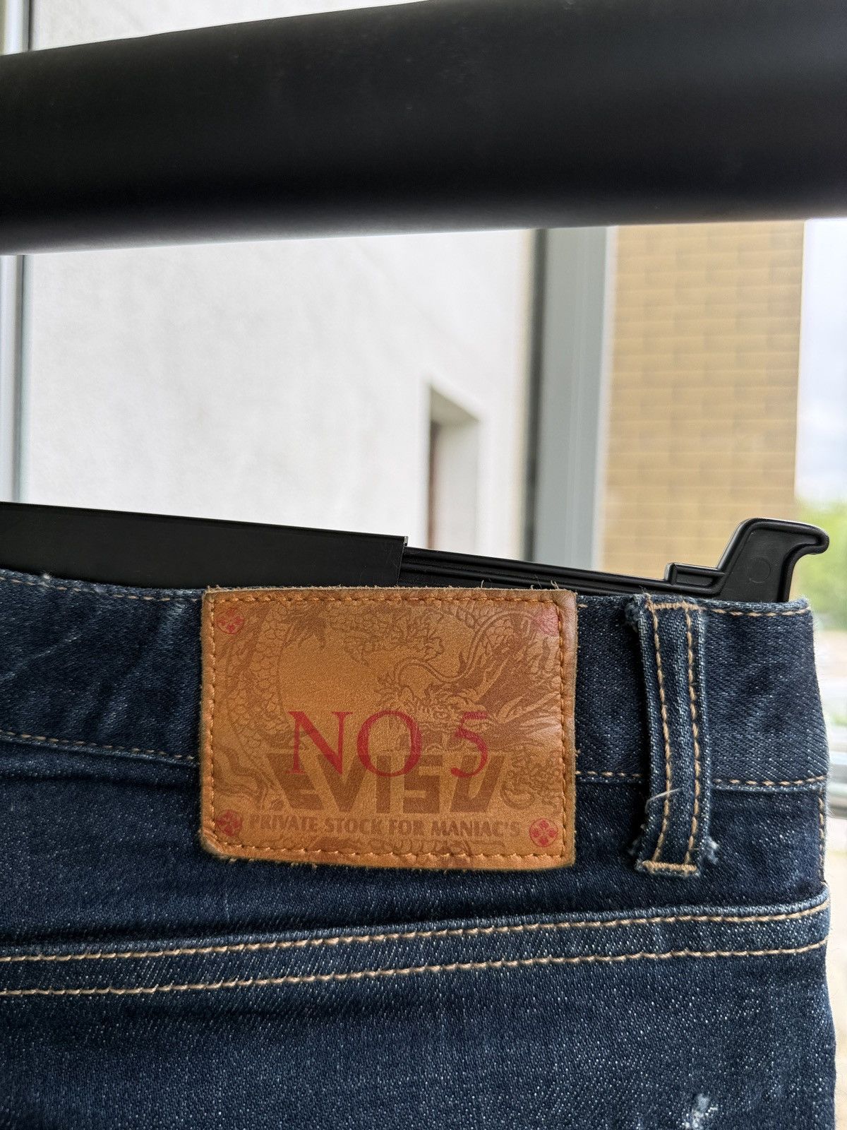 Evisu Vintage Japan Evisu Jeans Red Logo Selvedge Size US 32 / EU 48 - 10 Thumbnail