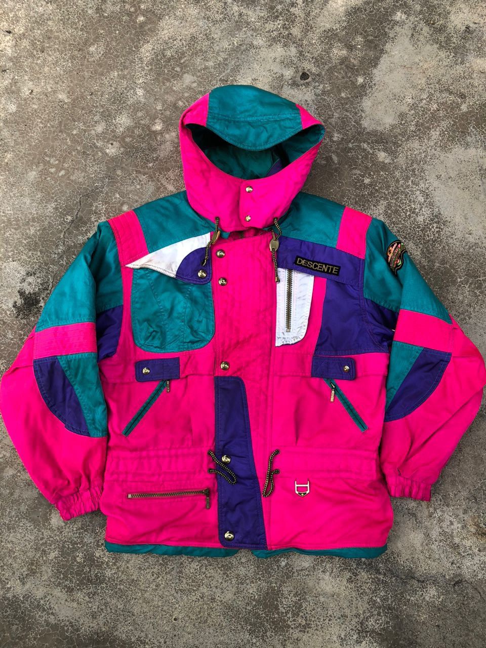Descente × Vintage Vintage Descente Skiers Jacket Size US L / EU 52-54 / 3 - 1 Thumbnail
