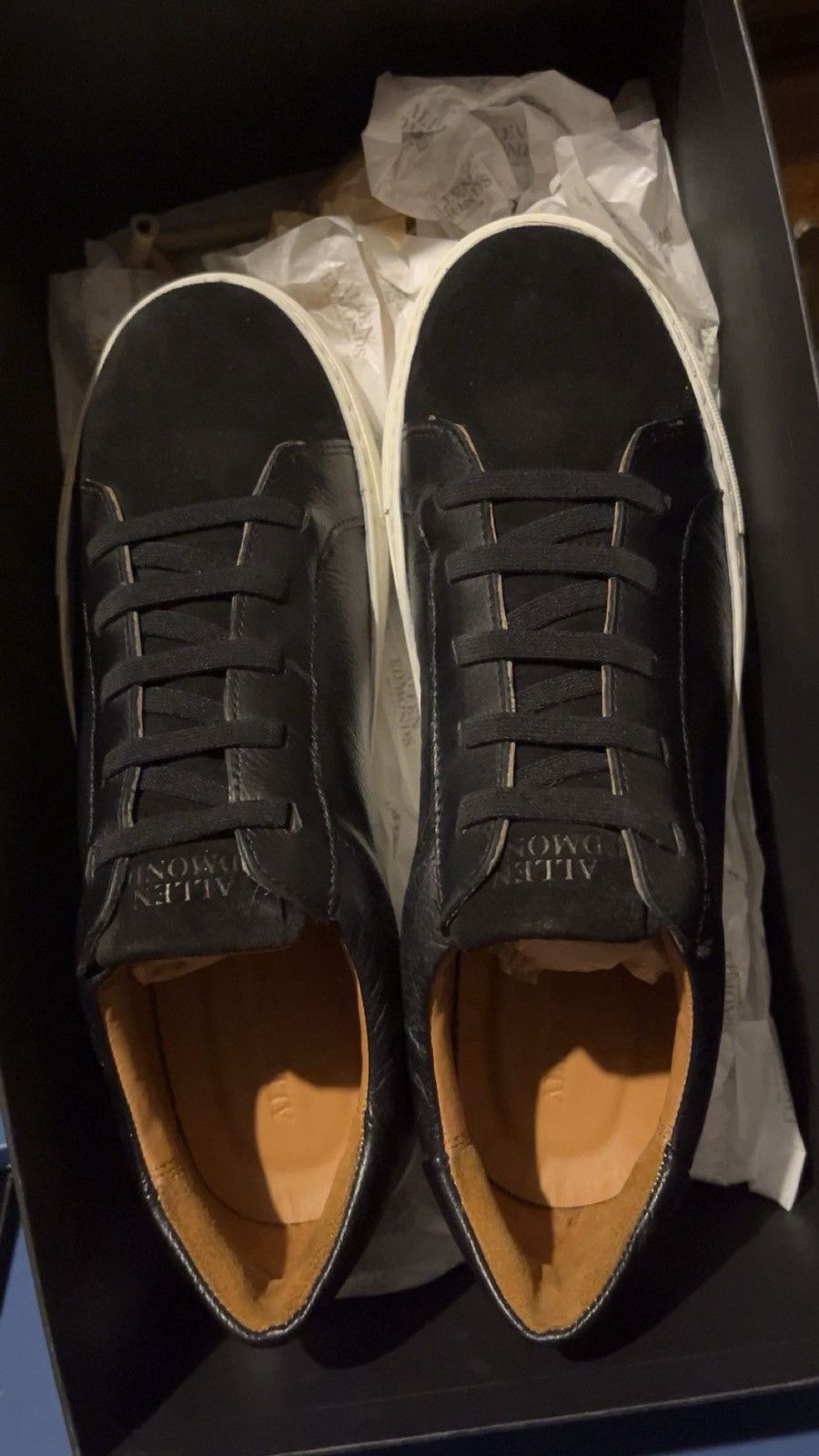 Allen Edmonds Allen Edmonds black leather shoes Size US 8.5 / EU 41-42 - 8 Thumbnail