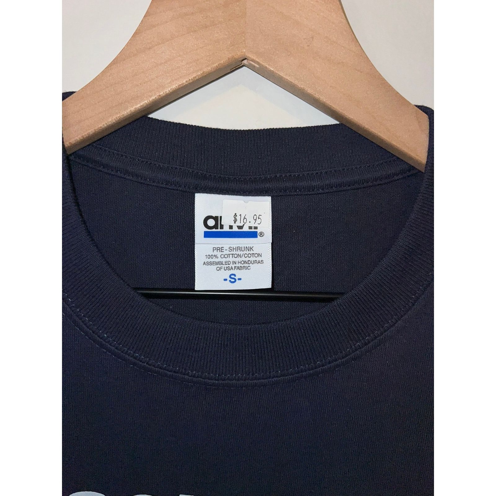 Gildan Y2K ATF Alcohol Tobacco Firearms Dark Blue Humor Joke Shirt Size US S / EU 44-46 / 1 - 5 Thumbnail