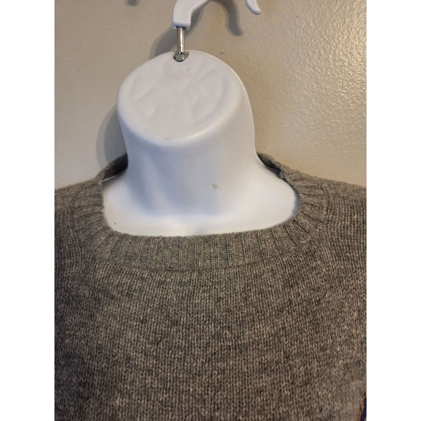 Vintage VINTAGE Scotch Nap Old Colony Front Nine Back Nine Gray Sweater Shirt Womens XS Regular Wool Blend 1980s US Size S / US 4 / IT 40 - 2 Thumbnail