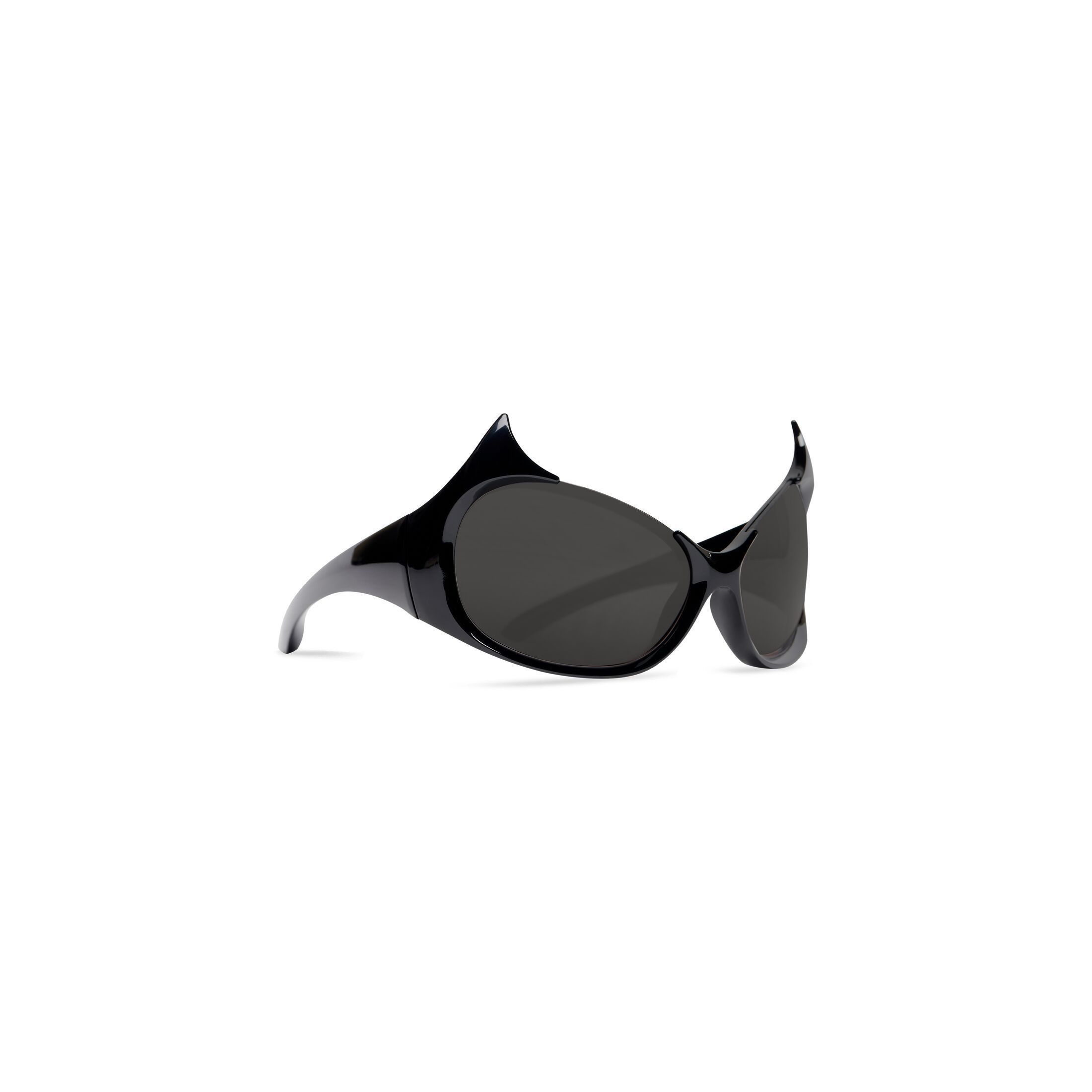 Balenciaga o1s1wg110126 Size: OS / Gotham Cat Sunglasses in Black Size ONE SIZE - 2 Thumbnail