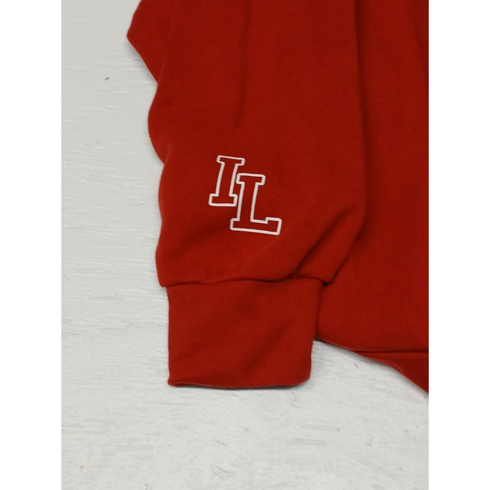 & Other Stories Better Together Red Chicago Illinois Pullover Sweatshirt Size L / US 10 / IT 46 - 9 Thumbnail