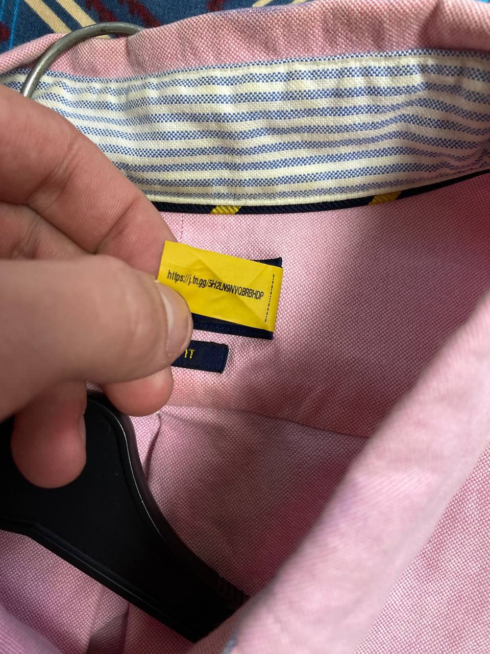 Ralph Lauren Vintage Y2K shirt Ralph Lauren Custom fit pink streetwear Size US L / EU 52-54 / 3 - 4 Thumbnail