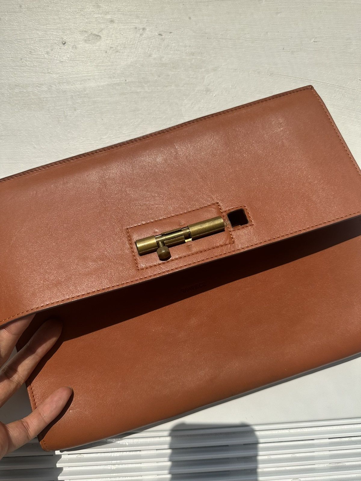 Vintage Rawpiece leather clutch Size ONE SIZE - 3 Thumbnail