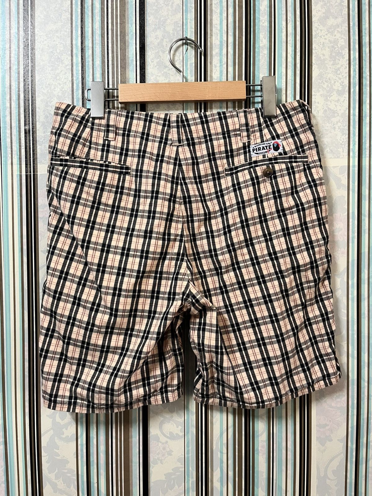 Bape 2000s nova checkered shorts #I2 Size US 30 / EU 46 - 2 Thumbnail