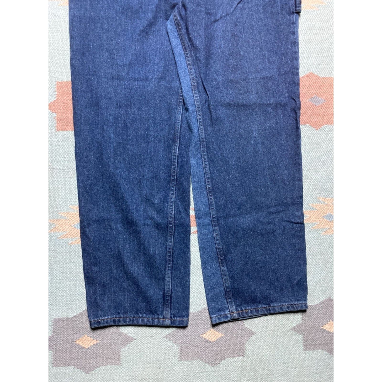 Vintage VINTAGE Bullseye Jeans Men 44x32 Hip Hop Wide-Leg Carpenter Baggy 90s 2000s Jeans Size US 44 / EU 60 - 5 Thumbnail